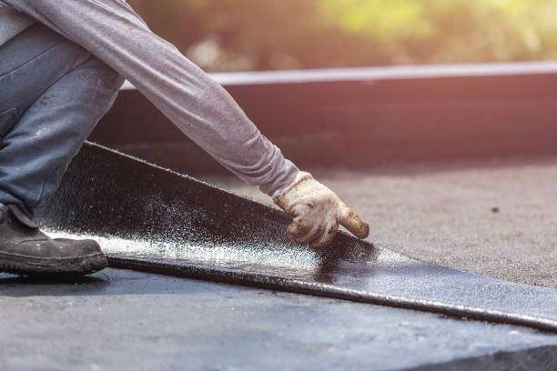 Professional Emergency Waterproofing technician working in Jenkintown, PA